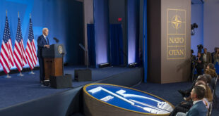 President Joe Biden at NATO press conference