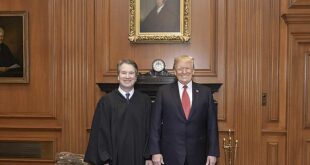 President Donald Trump and Supreme Court Justice Brett Kavanaugh