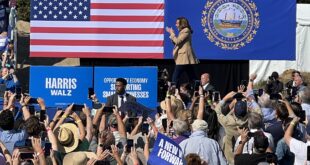 Vice President Kamala Harris in New Hampsire